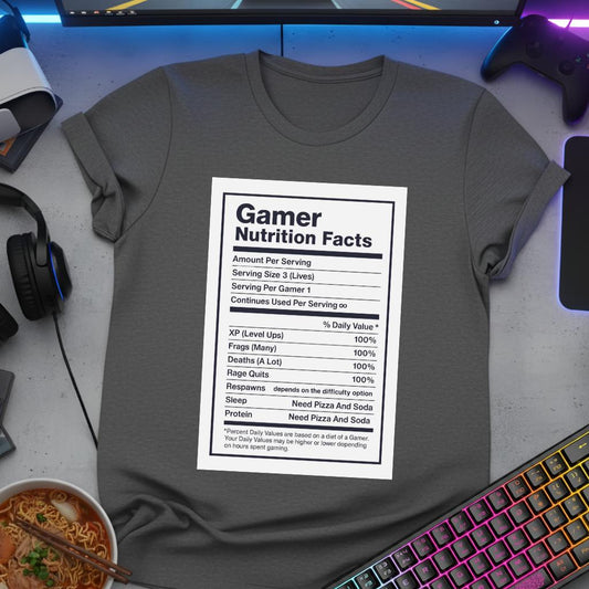 Gamer Nutrition Facts