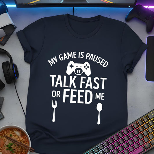 Talk fast or feed me