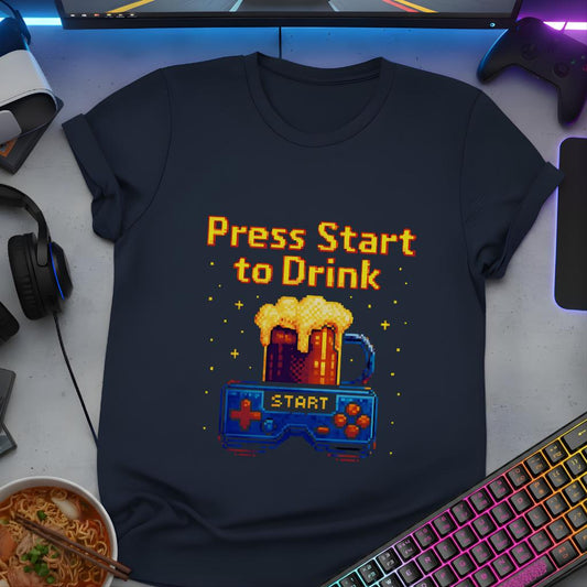 Press Start to Drink