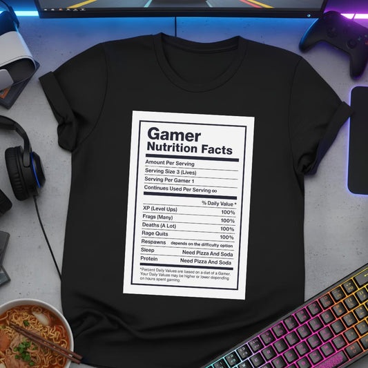 Gamer Nutrition Facts